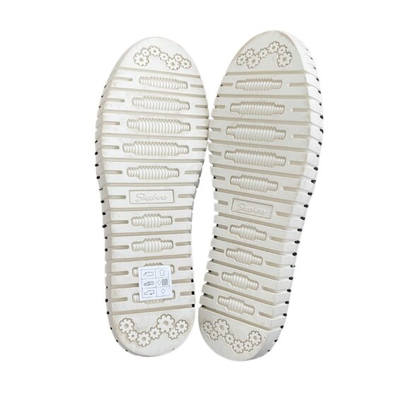 NEW Skechers Sepulveda Black Leather Slip On Sneakers Women's Size 8.5 - Picture 6 of 6